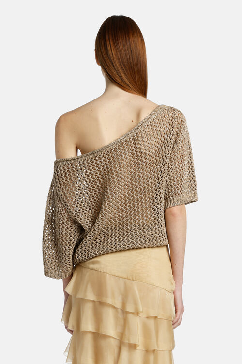 Перфорированный пуловер Caligiana (Fashion Show)