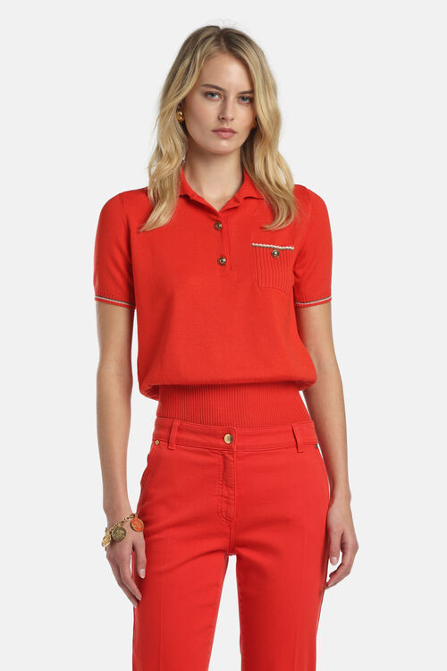 Поло с коротким рукавом женское  MICONIA