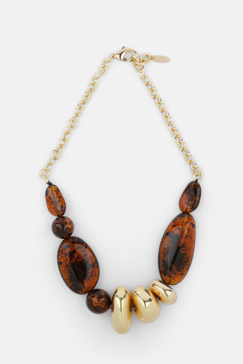 Колье NERINE янтарь